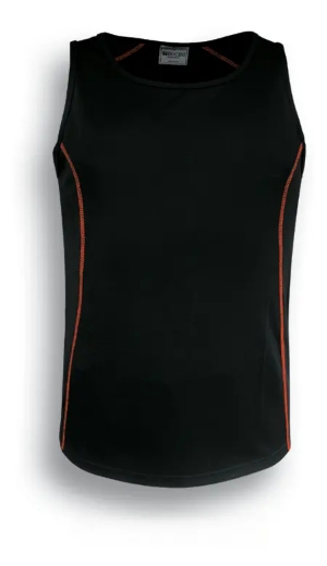 Picture of Bocini, Stitch Mens Stitch Singlet